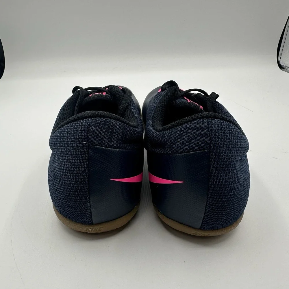 Nike Mercurial X IC Shoes Mens 12 Navy/Pink Blast Indoor Soccer‎ Turf 725244-446